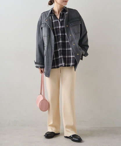 漸變格紋襯衫