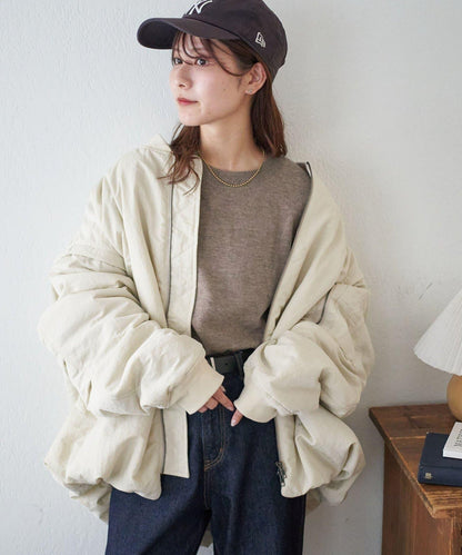 【Discoat】超細羊毛圓領針織衫