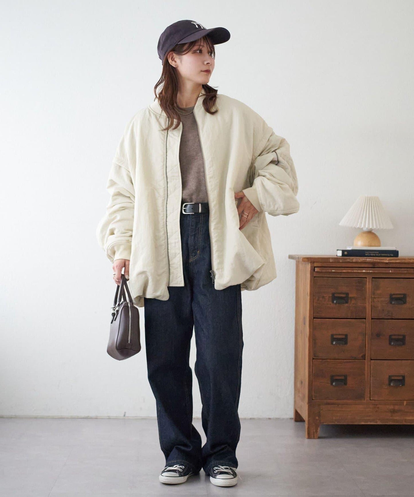 【Discoat】超細羊毛圓領針織衫