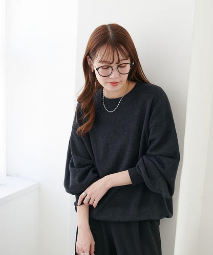 【Discoat】超細羊毛圓領針織衫