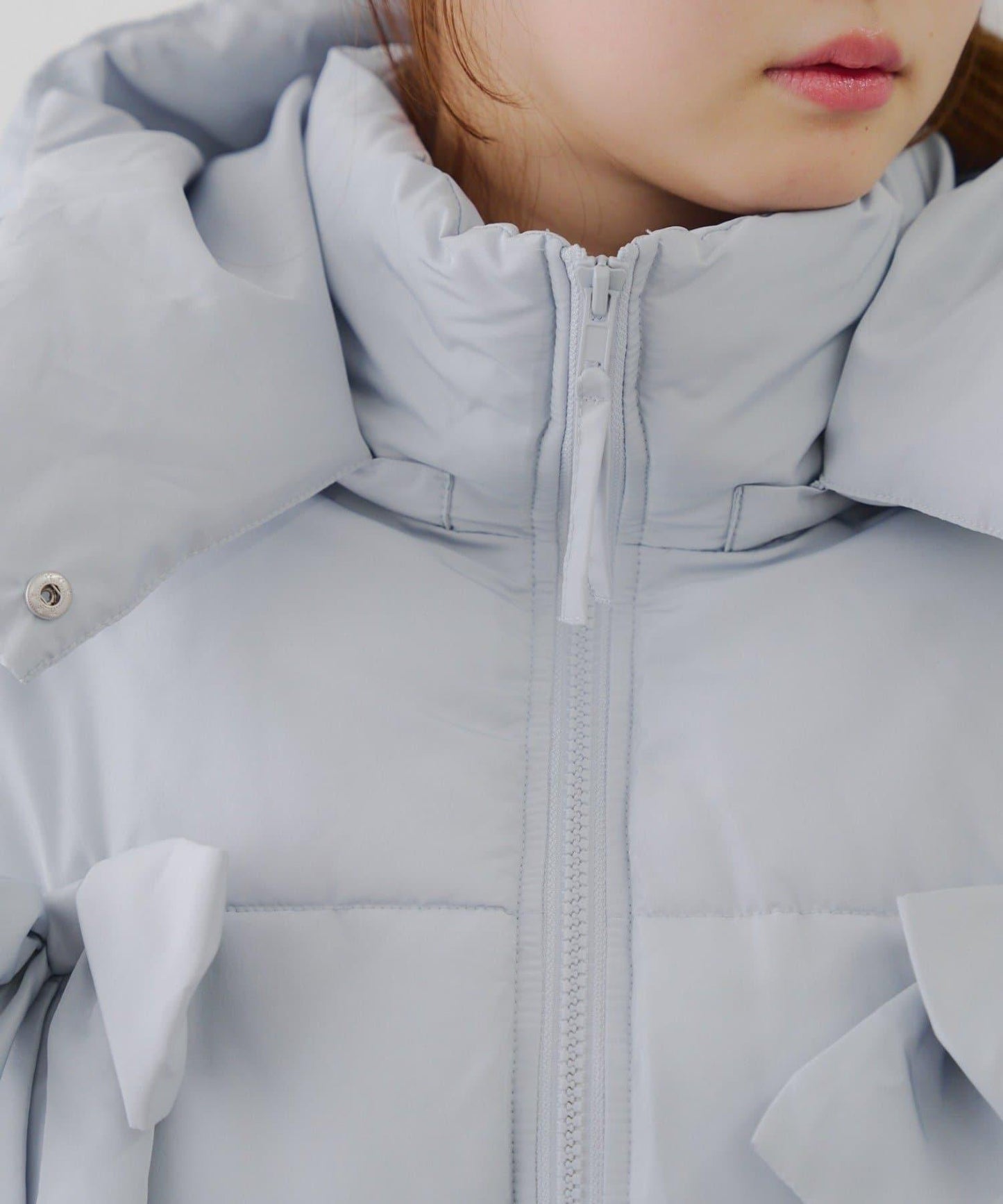 冬季保暖可拆卸蝴蝶結棉服【RMAF】