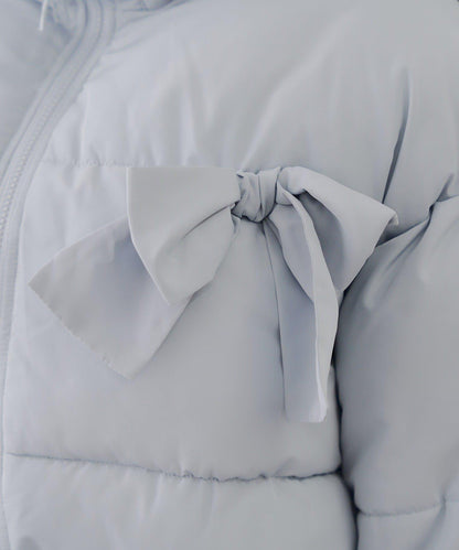 冬季保暖可拆卸蝴蝶結棉服【RMAF】