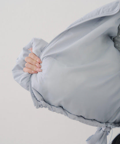 冬季保暖可拆卸蝴蝶結棉服【RMAF】