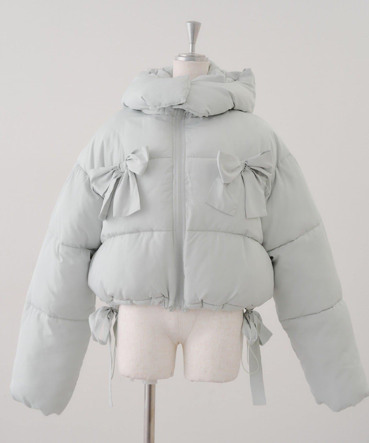 冬季保暖可拆卸蝴蝶結棉服【RMAF】