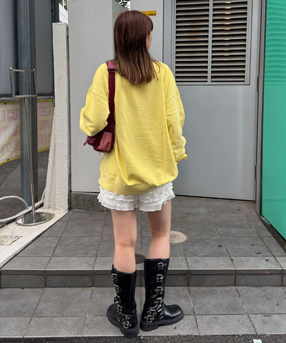 拼接印花水洗衛衣