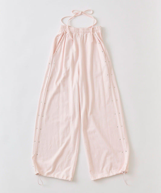 水洗色休閒衛褲