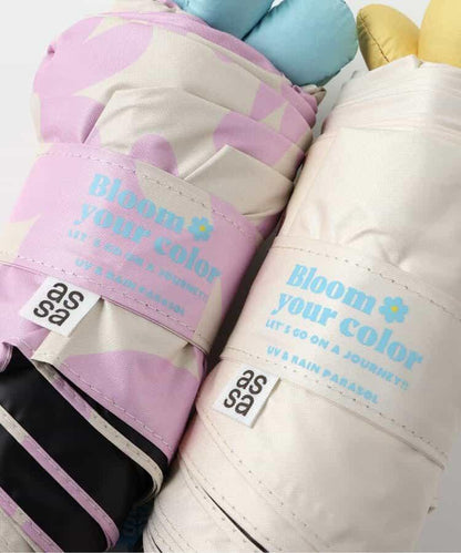 【晴雨兩用摺疊傘】オハナパラソル