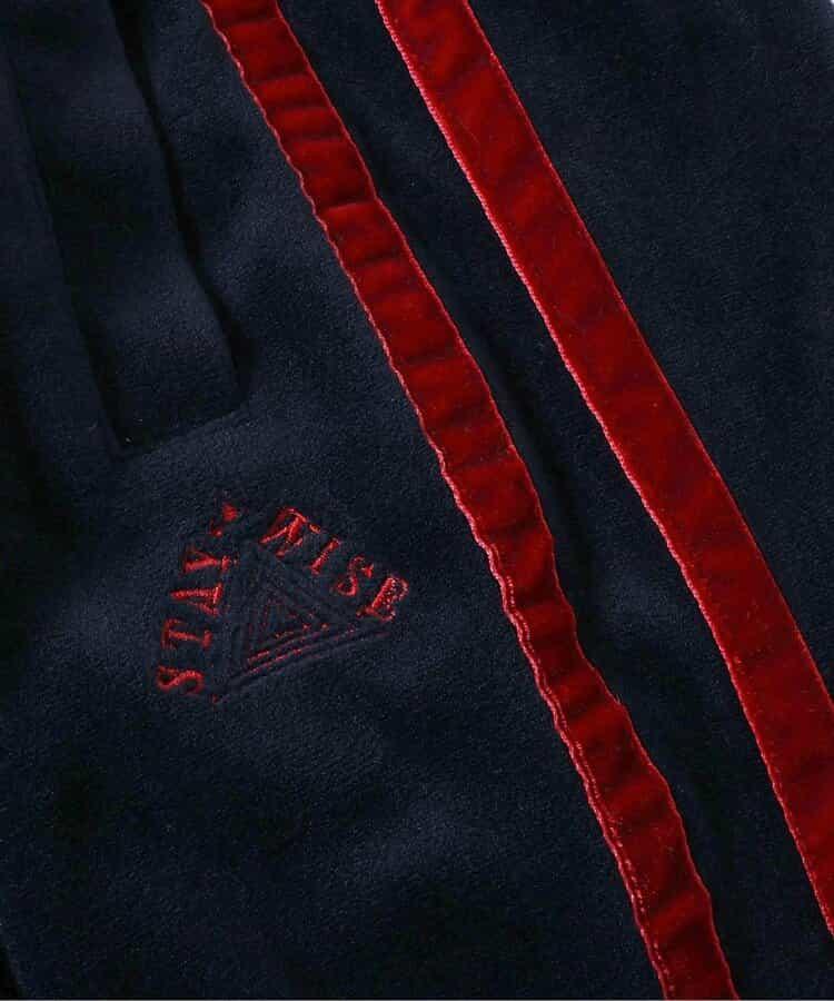 天鵝絨運動長褲（可成套搭配） 十分褲