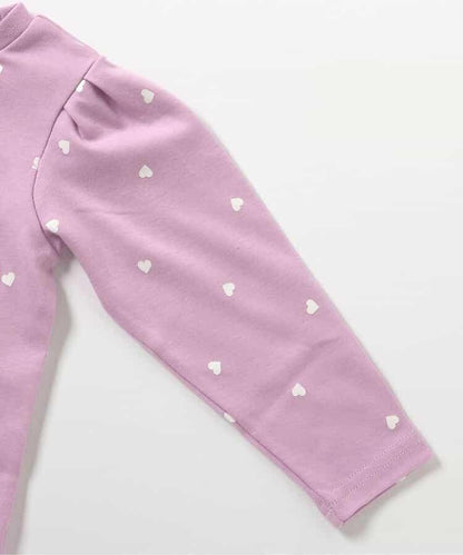 愛心絎縫吊帶背心&全印花內搭2件套