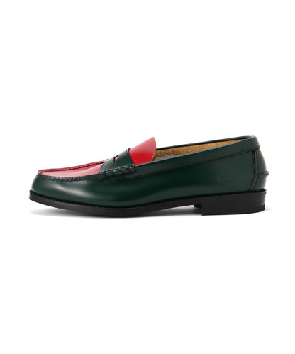 The Kenford Fineshoes/COIN樂福鞋 綠色×紅色
