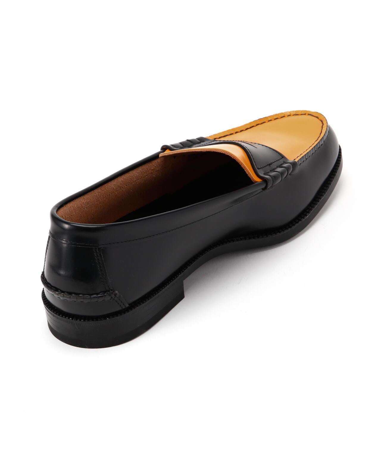 The Kenford Fineshoes/COIN樂福鞋 黑色×黃色