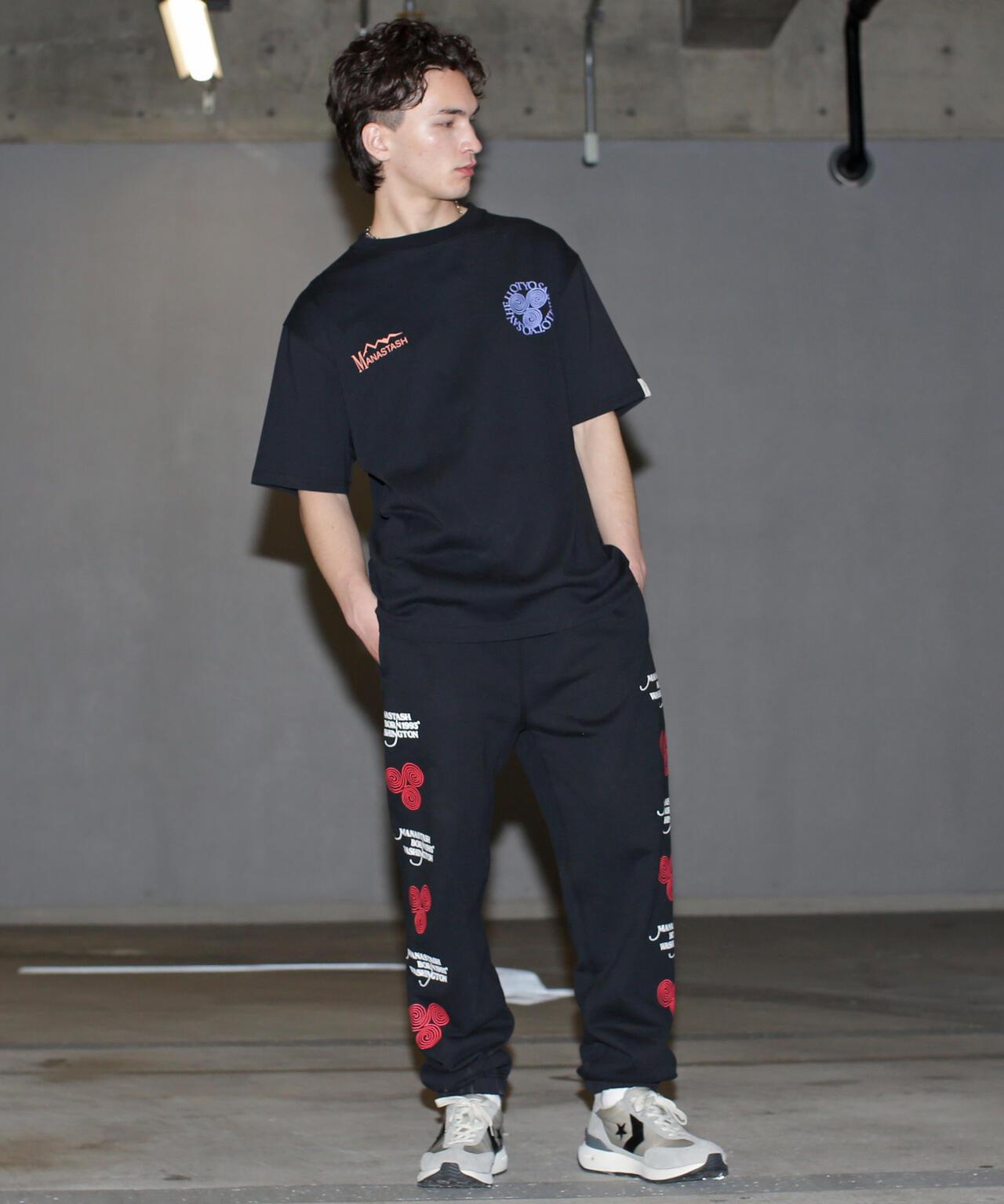 MANASTASH マナスタッシュ SAYHELLO SWEAT PANTS 衛褲