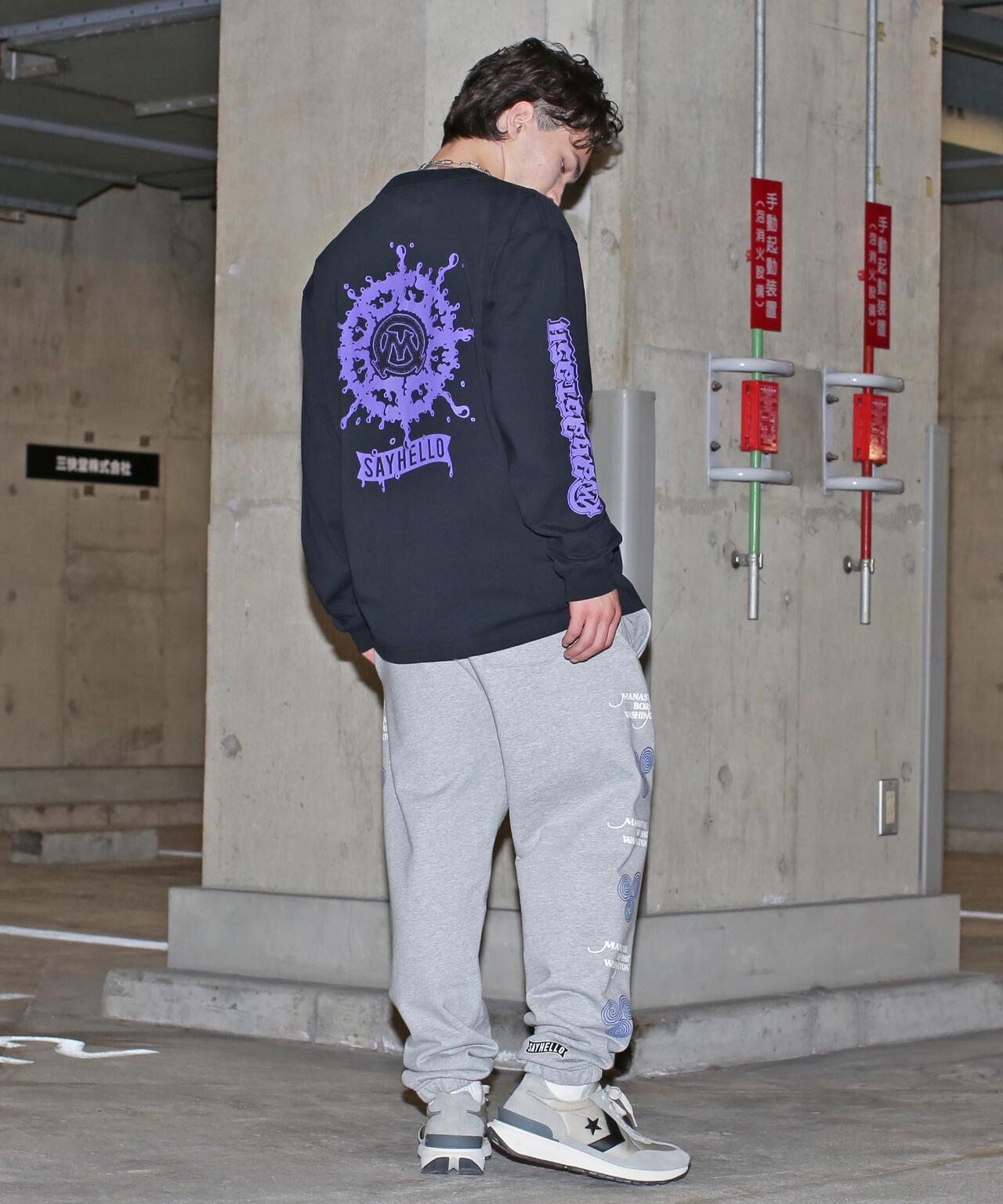 MANASTASH/SAYHELLO長袖T恤