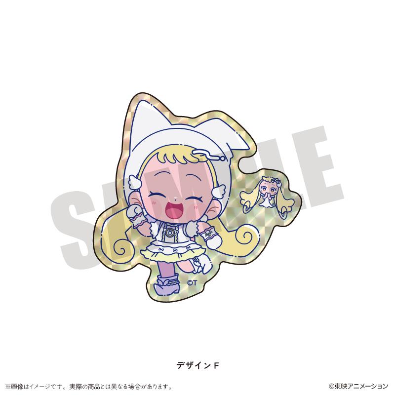 《小魔女DoReMi》閃亮異形貼紙 F 花·託託