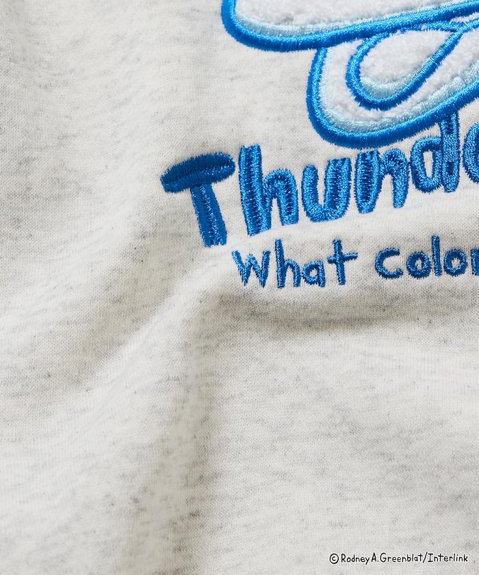 Thunder Bunny / 《Thunder Bunny》 / 特別款寬鬆版型毛圈繡圓領衛衣【限量】