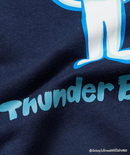 Thunder Bunny / 《Thunder Bunny》 / 特別款寬鬆版型背部印花圓領衛衣【限量】
