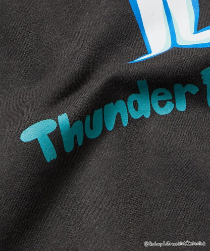 Thunder Bunny / 《Thunder Bunny》 / 特別款寬鬆版型背部印花圓領衛衣【限量】
