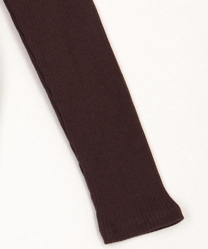 【套裝商品】軍風羅紋2WAY吊帶背心套裝 長袖T恤