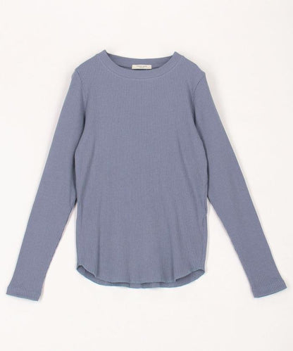 【套裝商品】軍風羅紋2WAY吊帶背心套裝 長袖T恤