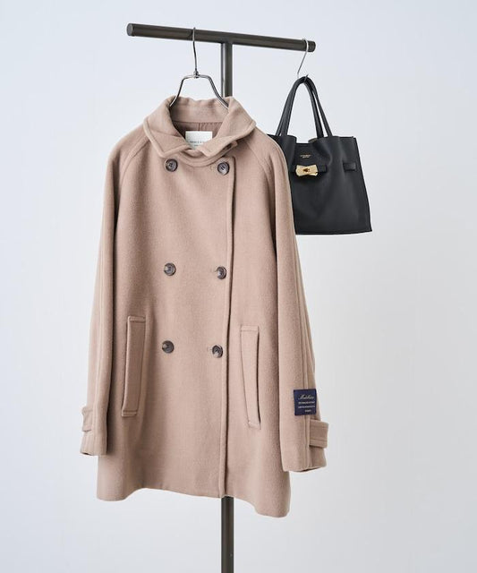 3WAY羊毛中長夾克大衣
