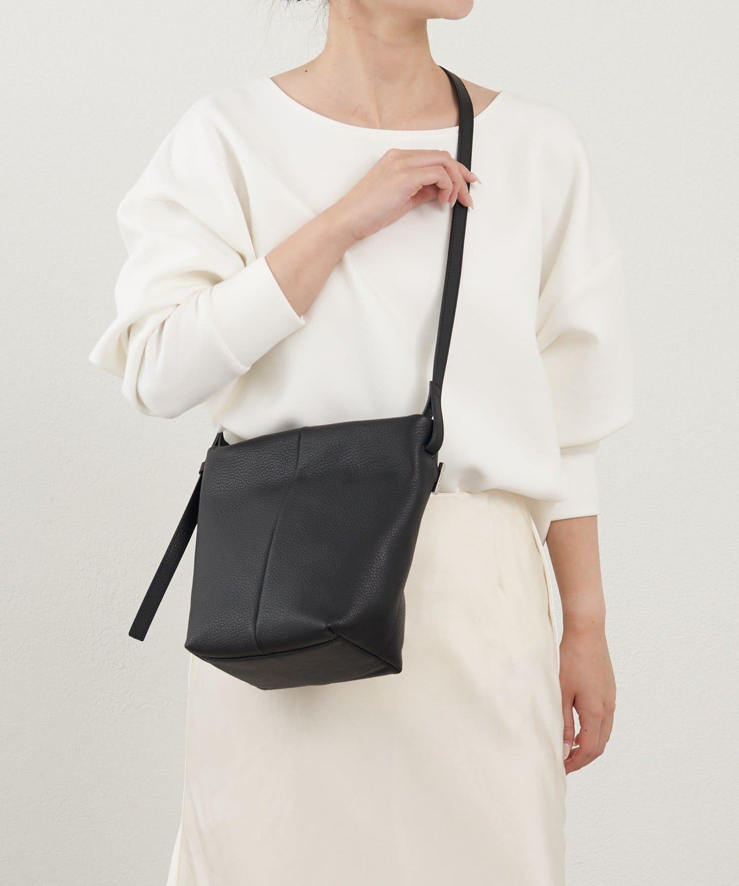 皮革迷你單肩包