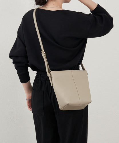 皮革迷你單肩包