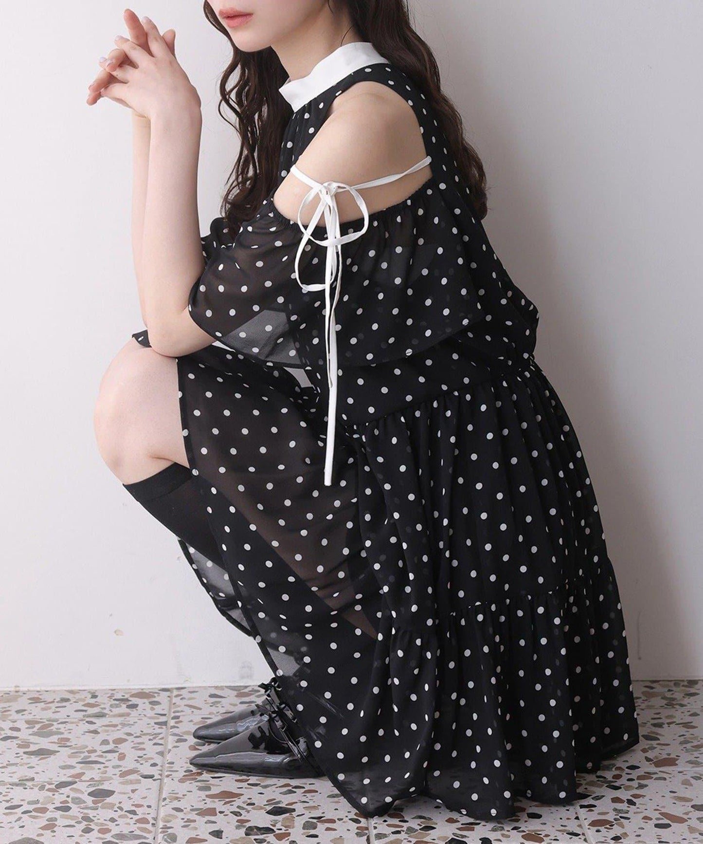 【one after another】美式無袖背心長款上衣