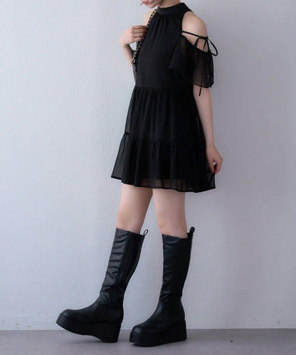 【one after another】美式無袖背心長款上衣