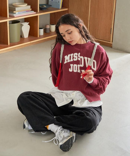 燈芯絨燈籠褲/弧形褲