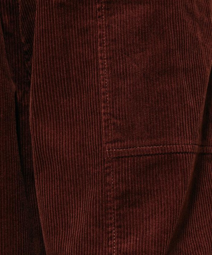 燈芯絨燈籠褲/弧形褲