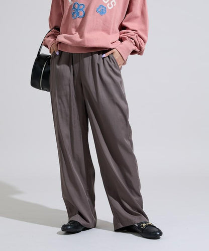 纖維感休閒長褲