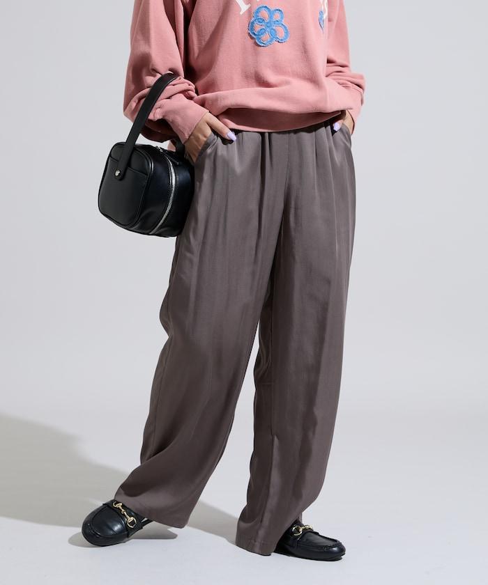 纖維感休閒長褲