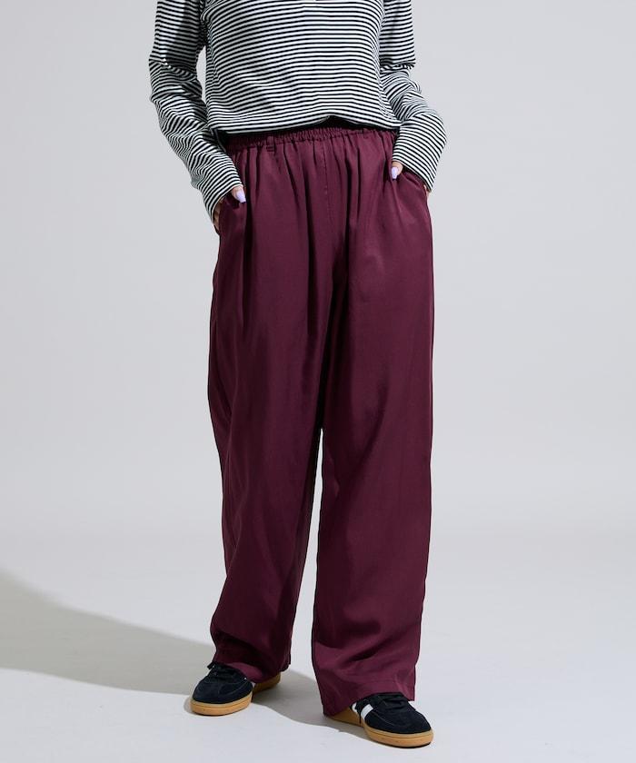 纖維感休閒長褲