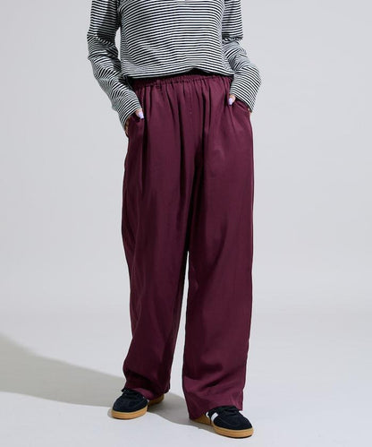 纖維感休閒長褲