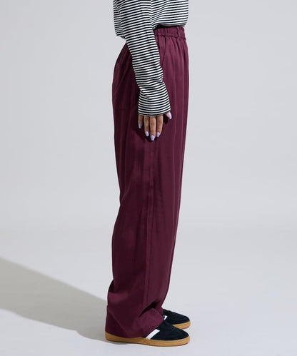 纖維感休閒長褲