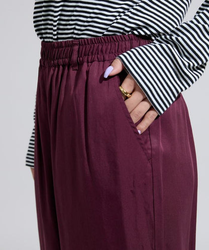 纖維感休閒長褲