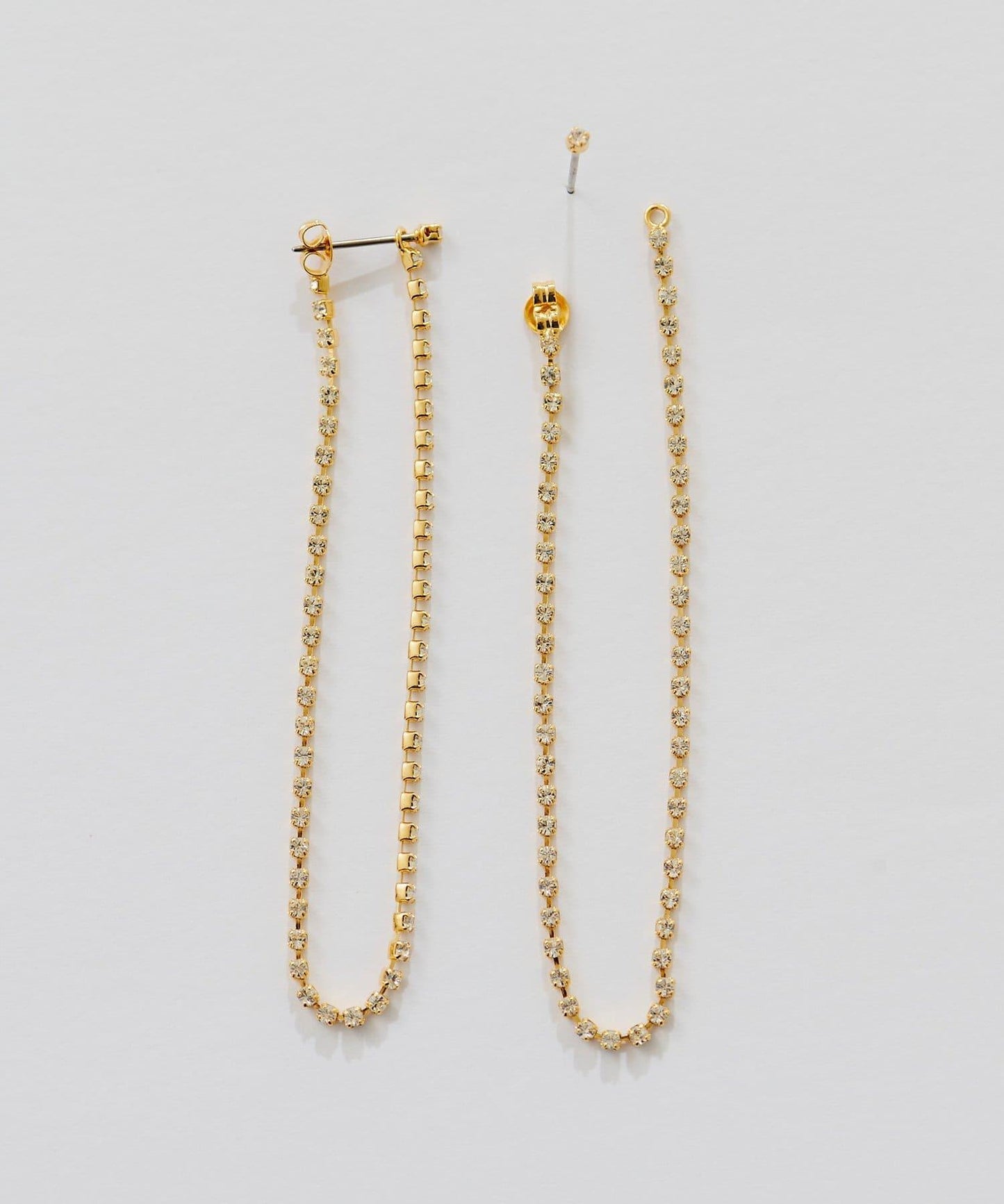 【網紅聯名】水晶裝飾耳環GD