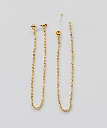 【網紅聯名】水晶裝飾耳環GD