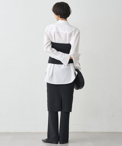 針織裙+褲子套裝