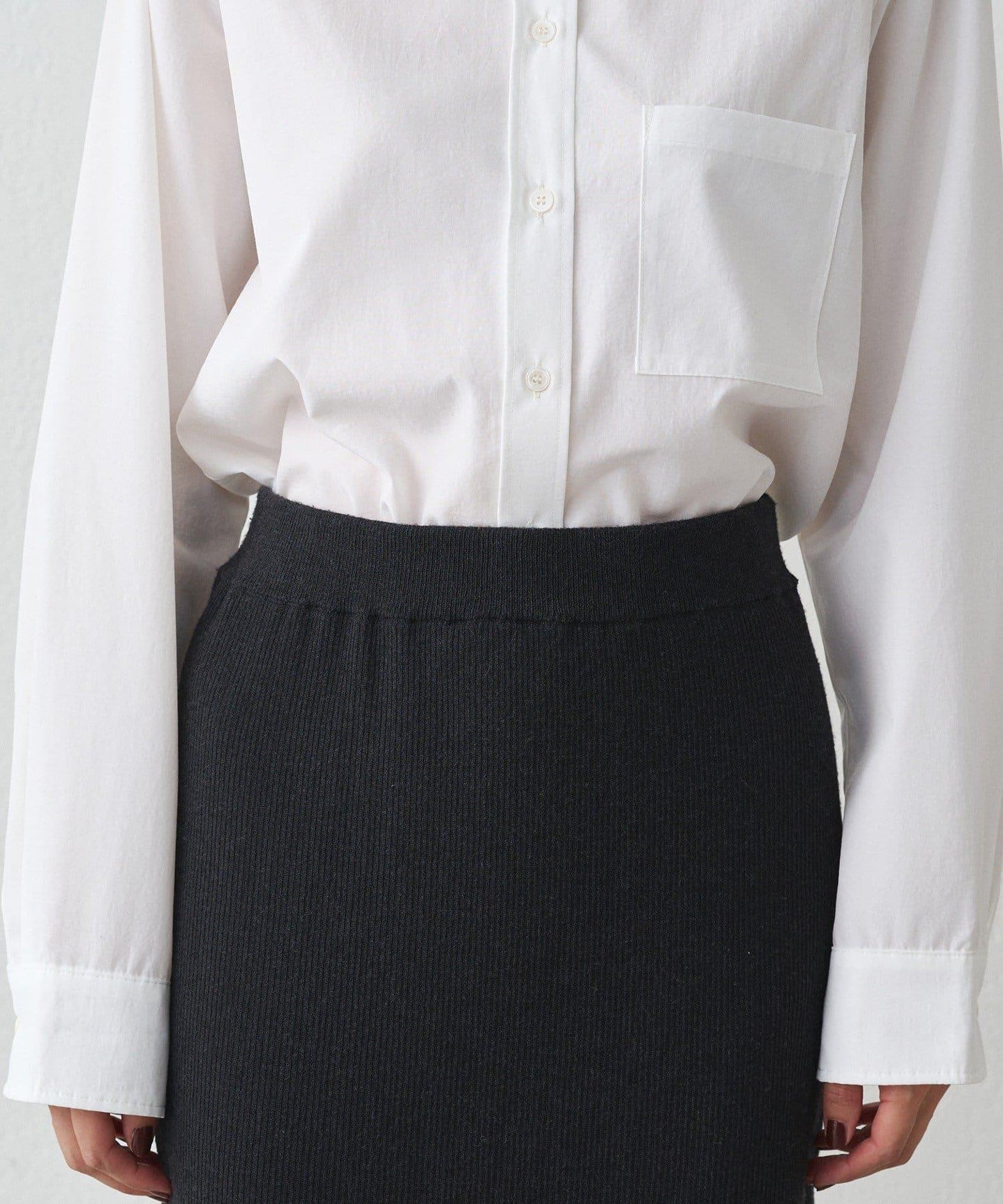 針織裙+褲子套裝