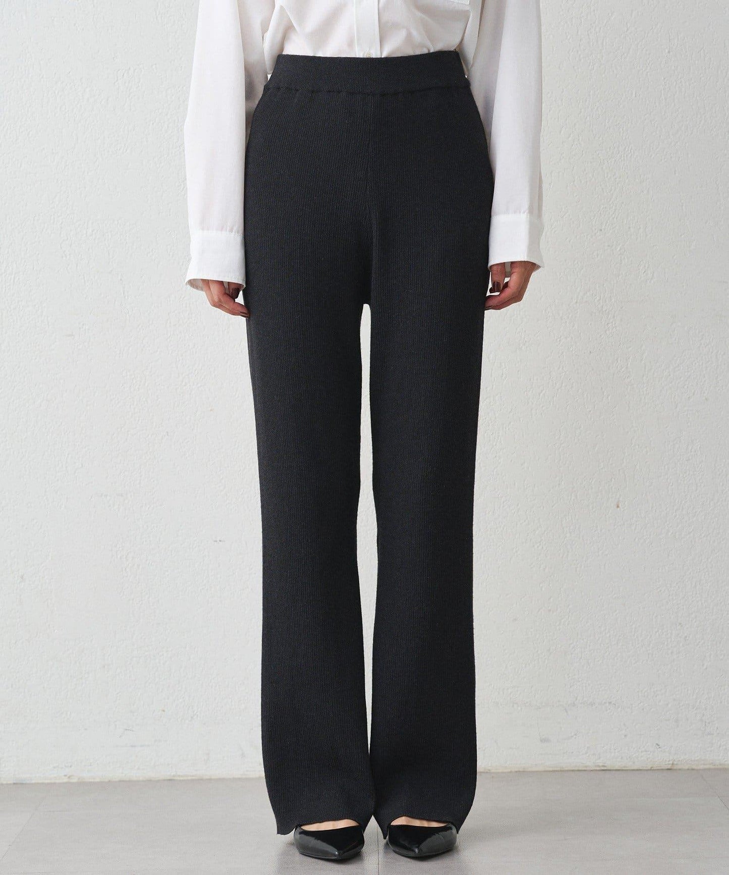 針織裙+褲子套裝