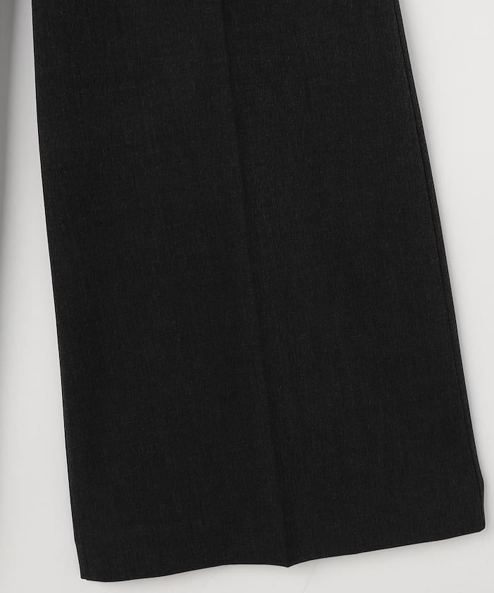 扇貝邊斗篷套裝褲