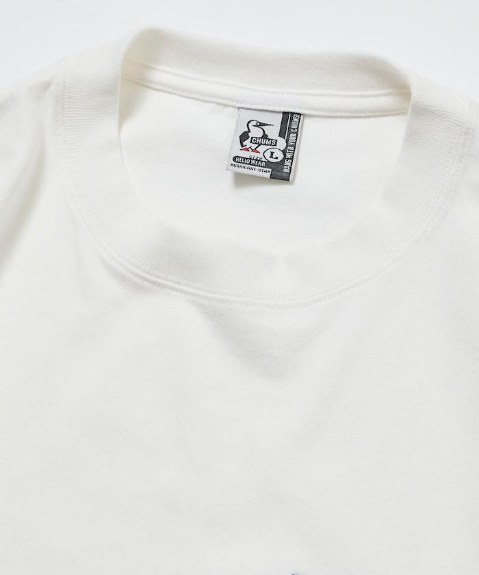 CHUMS×FREAK'S STORE特別款 Booby Bird針織口袋圓領長袖T恤