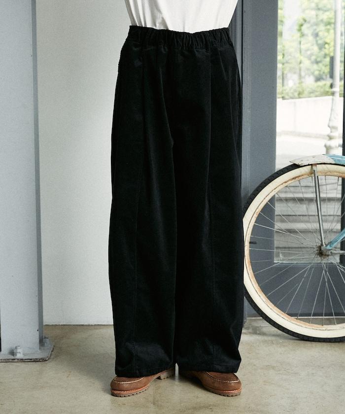 寬鬆燈芯絨休閒褲