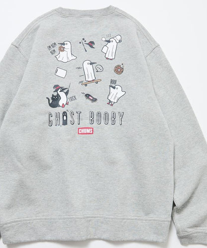 CHUMS×FREAK'S STORE/CHUMS特別款 隨機Booby鳥背部印花圓領衛衣/幽靈圖案