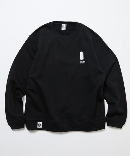 CHUMS×FREAK'S STORE/CHUMS特別款 隨機Booby鳥背部印花圓領衛衣/幽靈圖案