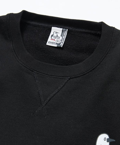 CHUMS×FREAK'S STORE/CHUMS特別款 隨機Booby鳥背部印花圓領衛衣/幽靈圖案