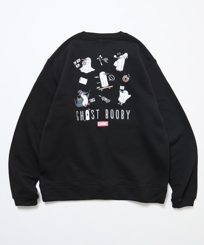 CHUMS×FREAK'S STORE/CHUMS特別款 隨機Booby鳥背部印花圓領衛衣/幽靈圖案