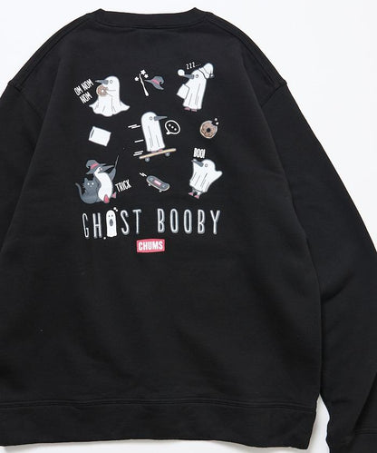 CHUMS×FREAK'S STORE/CHUMS特別款 隨機Booby鳥背部印花圓領衛衣/幽靈圖案