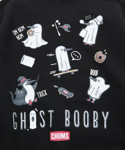 CHUMS×FREAK'S STORE/CHUMS特別款 隨機Booby鳥背部印花圓領衛衣/幽靈圖案